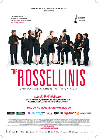 Rossellinis : una famiglia che è tutta un film / un docufilm di Alessandro Rossellini 